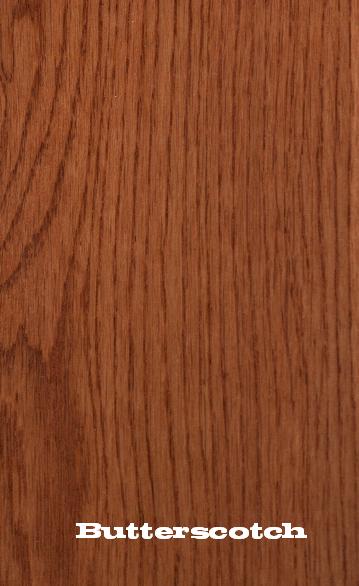 red oak white oak butterscotch