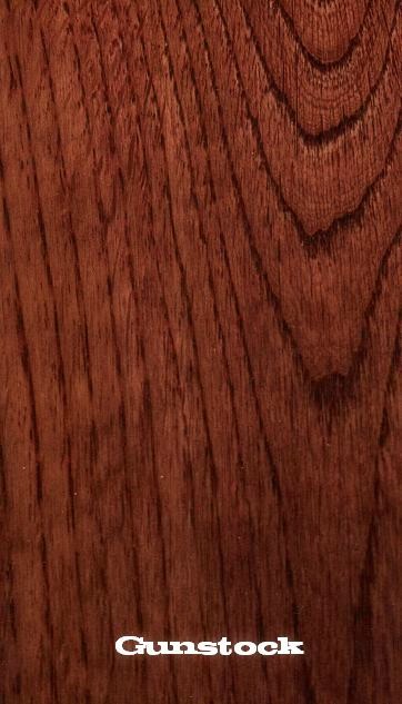 red oak white oak gunstock