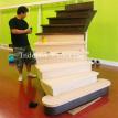 finishing hardwood stair